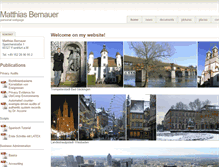 Tablet Screenshot of matthias-bernauer.com