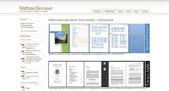 Desktop Screenshot of doc.matthias-bernauer.com